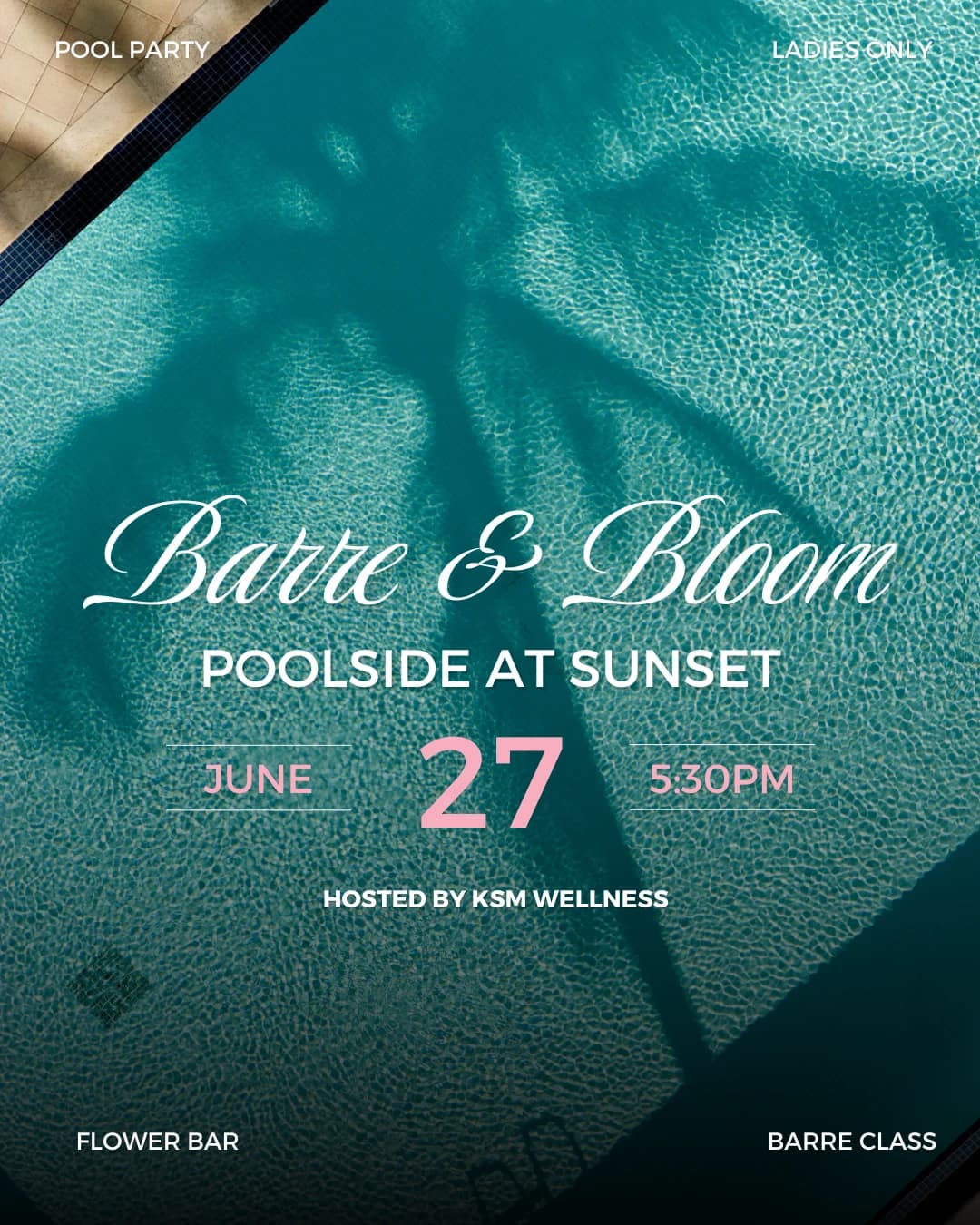 BARRE & BLOOM hosted by KSM Wellness — pilates classes in Paradise Valley