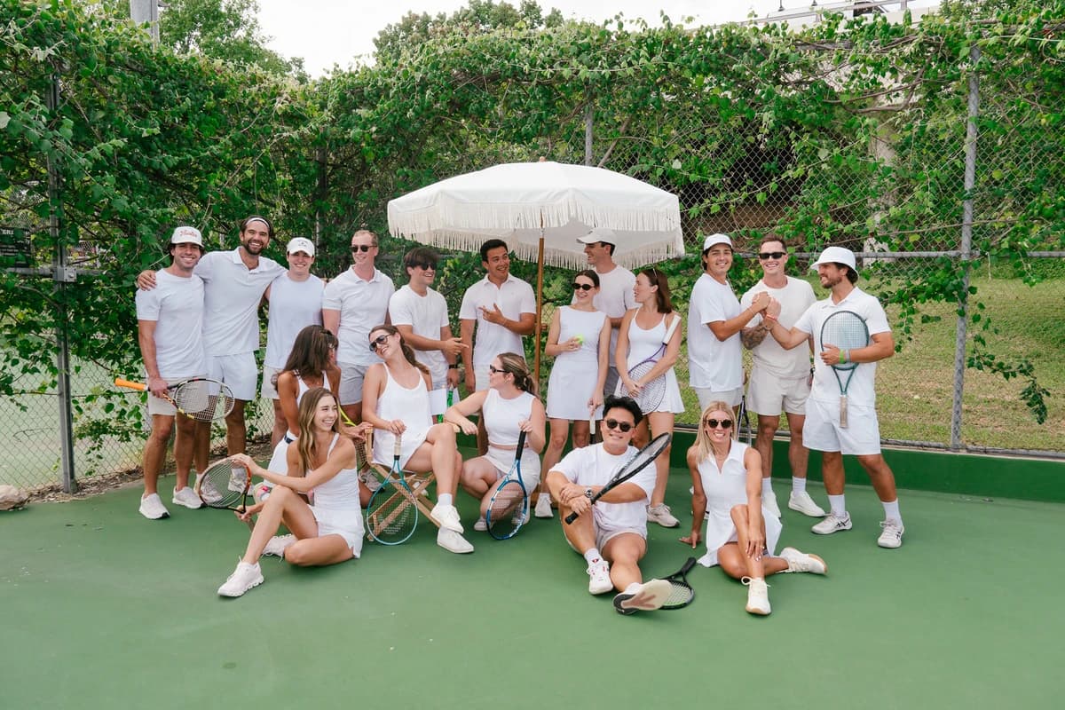 Wimbledon Party | PE Club | (Beginner)  hosted by Brighton Tennis Club — social events in Austin