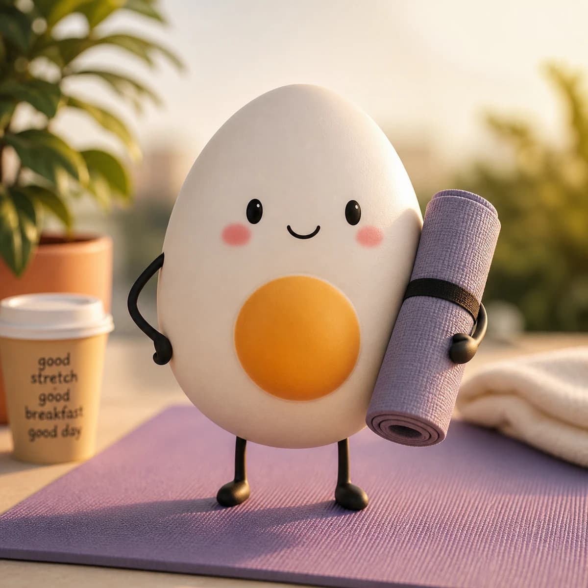 Breakfast & Yoga Club! hosted by Peace Out   — yoga classes in Somerville