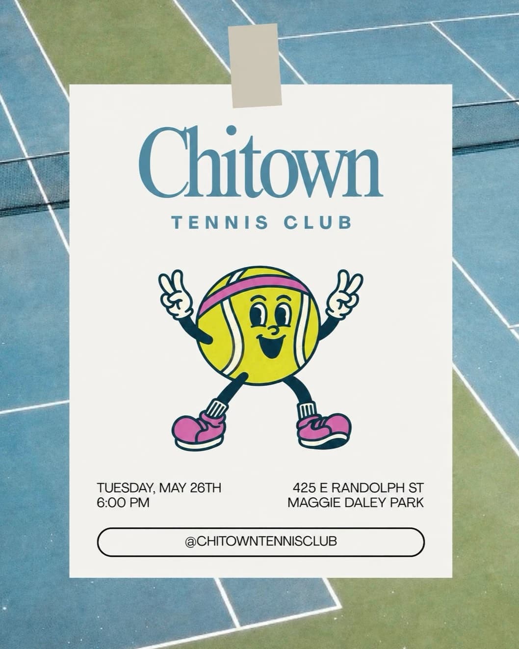 Chitown Tennis First Meetup hosted by chitown tennis club — team sports in Chicago