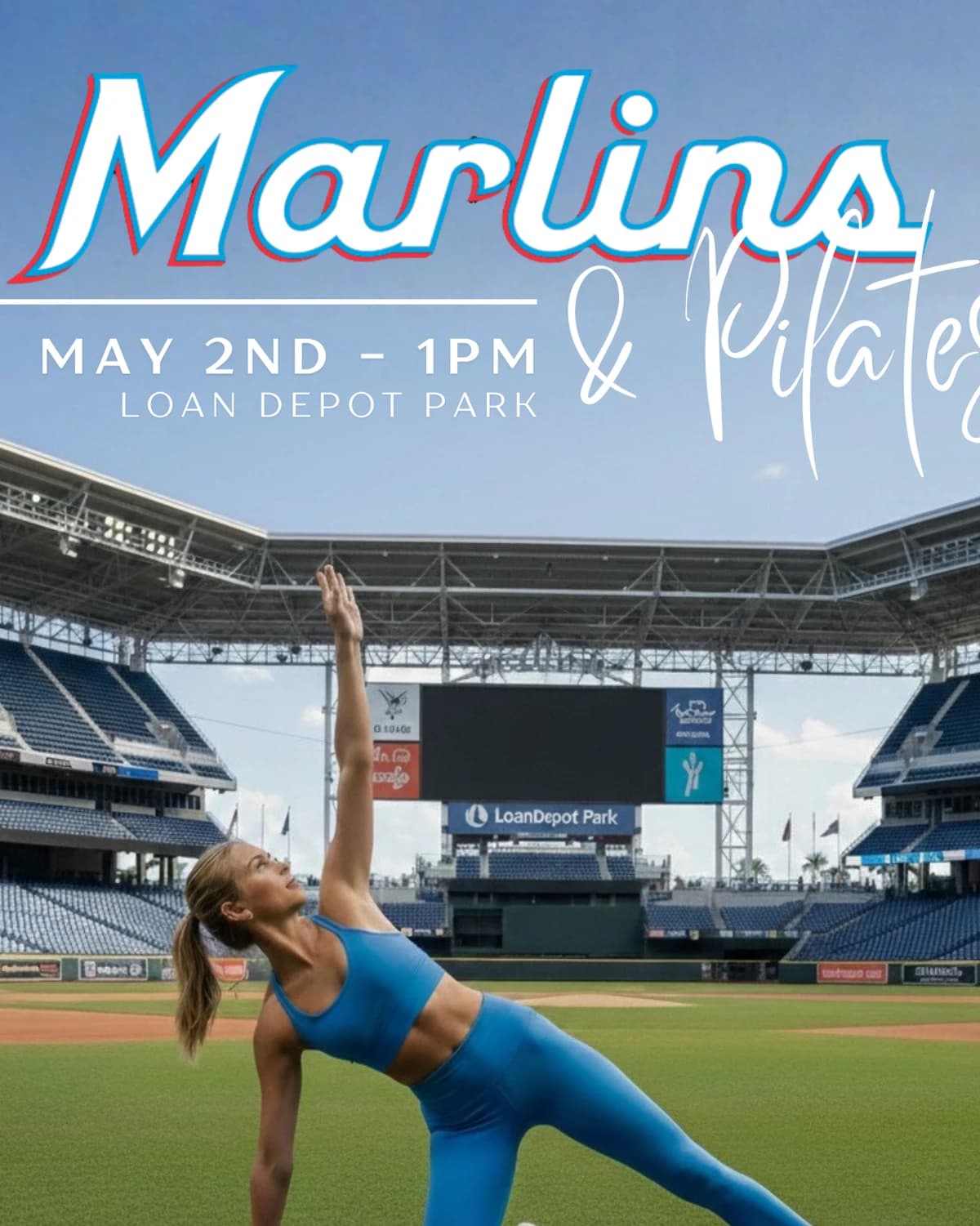 Marlins & Pilates hosted by The Pilates Club — team sports in Miami