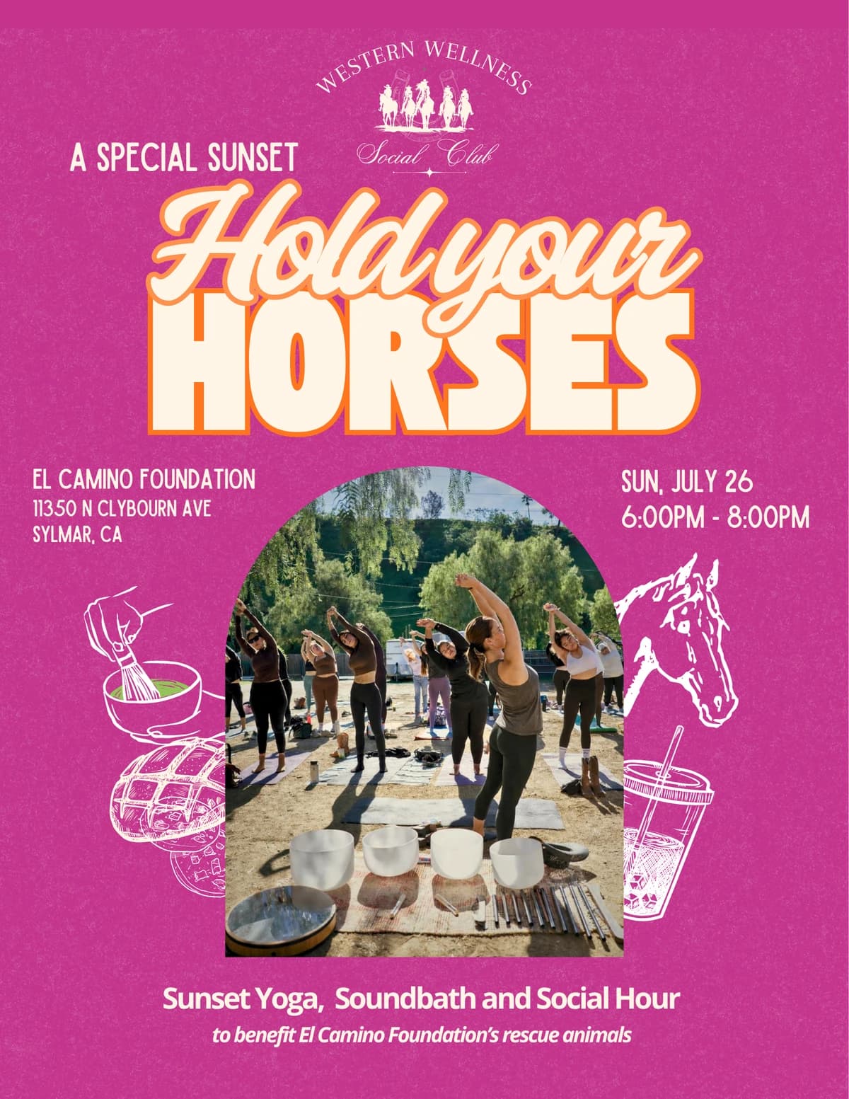 Hold Your Horses: Horses, Yoga, and Soundbath hosted by Western Wellness Social Club — wellness events in Los Angeles