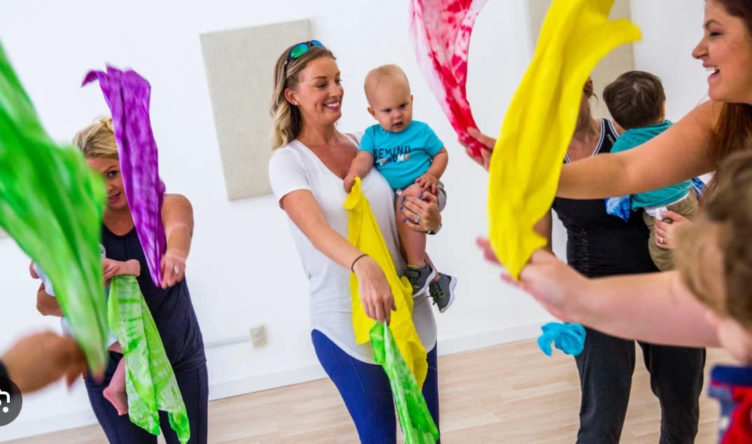 Morning Coffee + Mom & Baby Zumbini Class with Houston Moms Collective hosted by Houston Moms Collective — workshops in Houston
