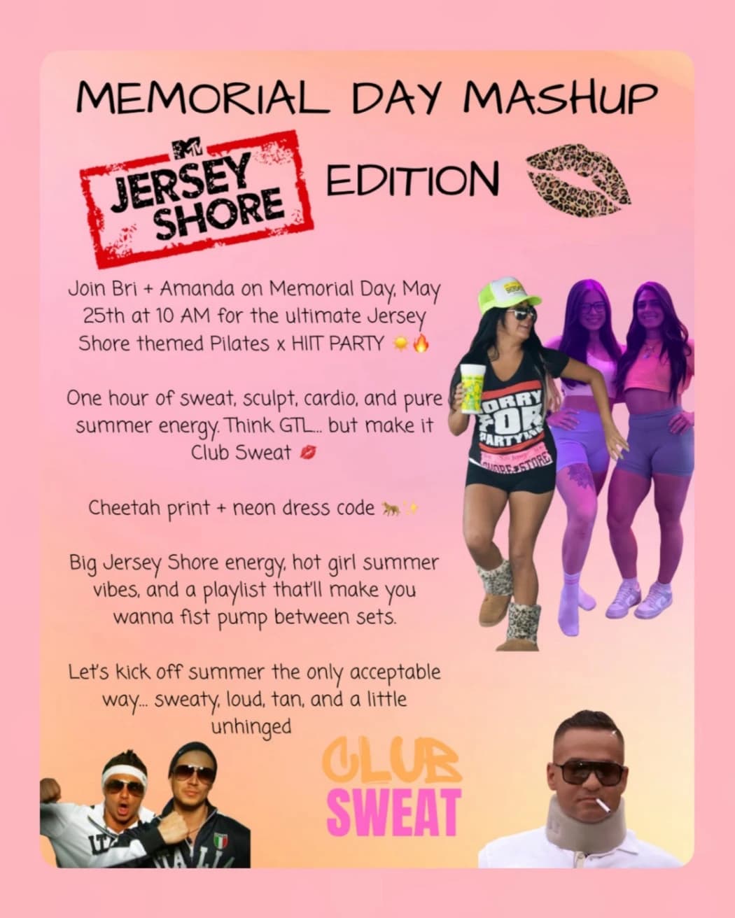MDW JERSEY CLUB SWEAT  hosted by Club Sweat — fitness events in West Deptford