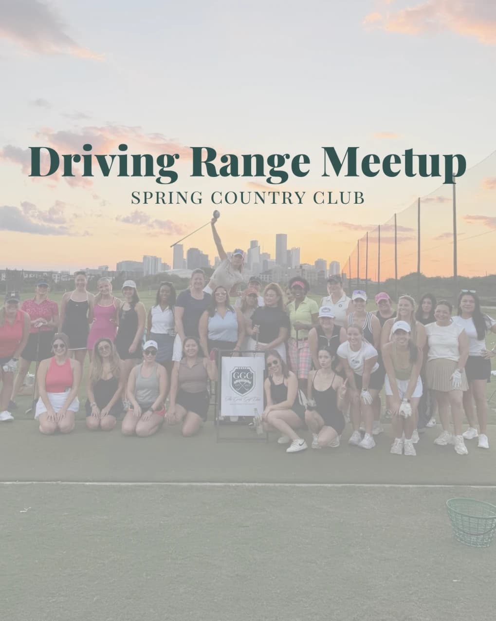 Driving Range Meetup ⛳️ hosted by The Girls Golf Club - Houston  — team sports in Spring