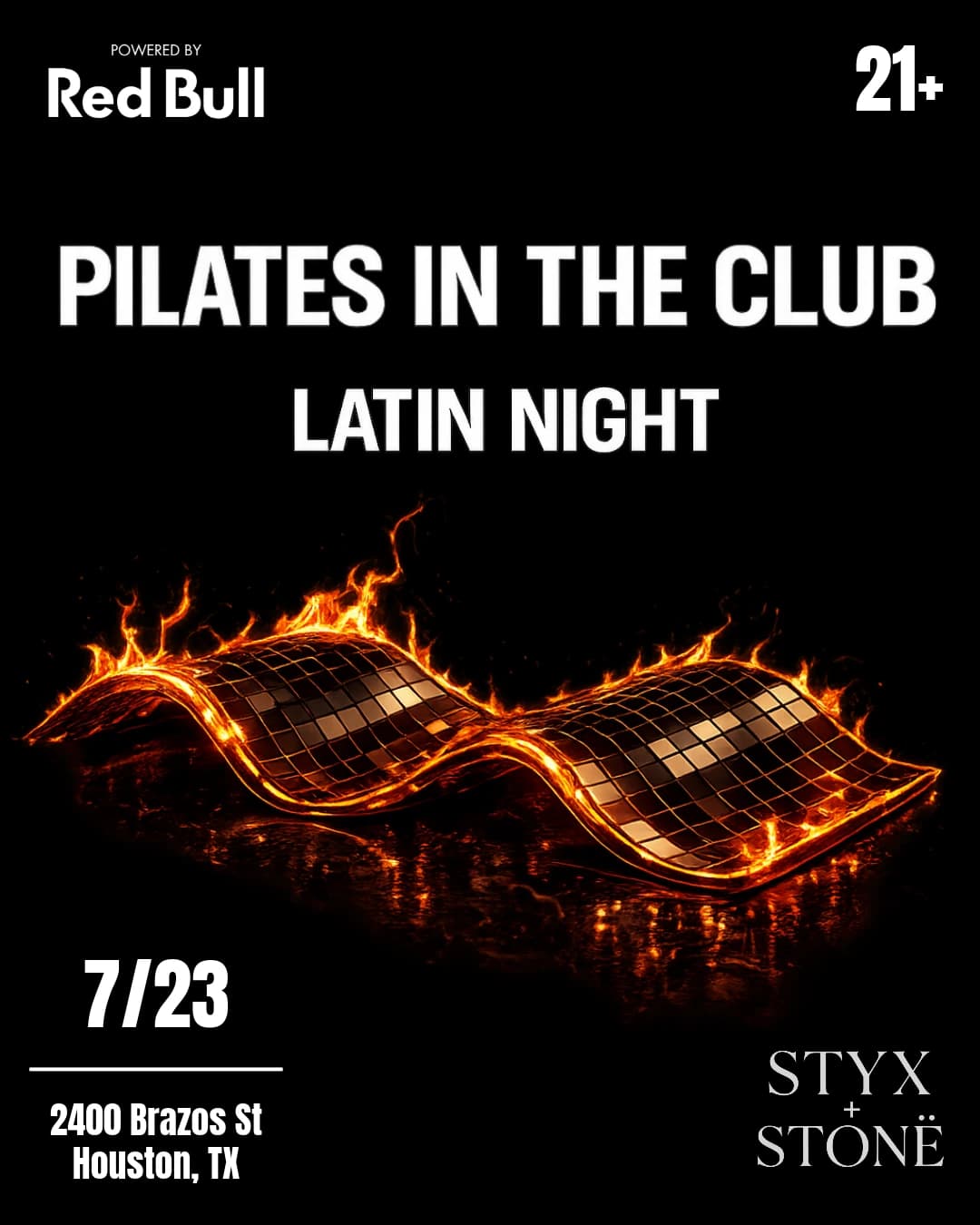 Pilates In the Club- Latin Night hosted by Pilates In the Club — social events in Houston