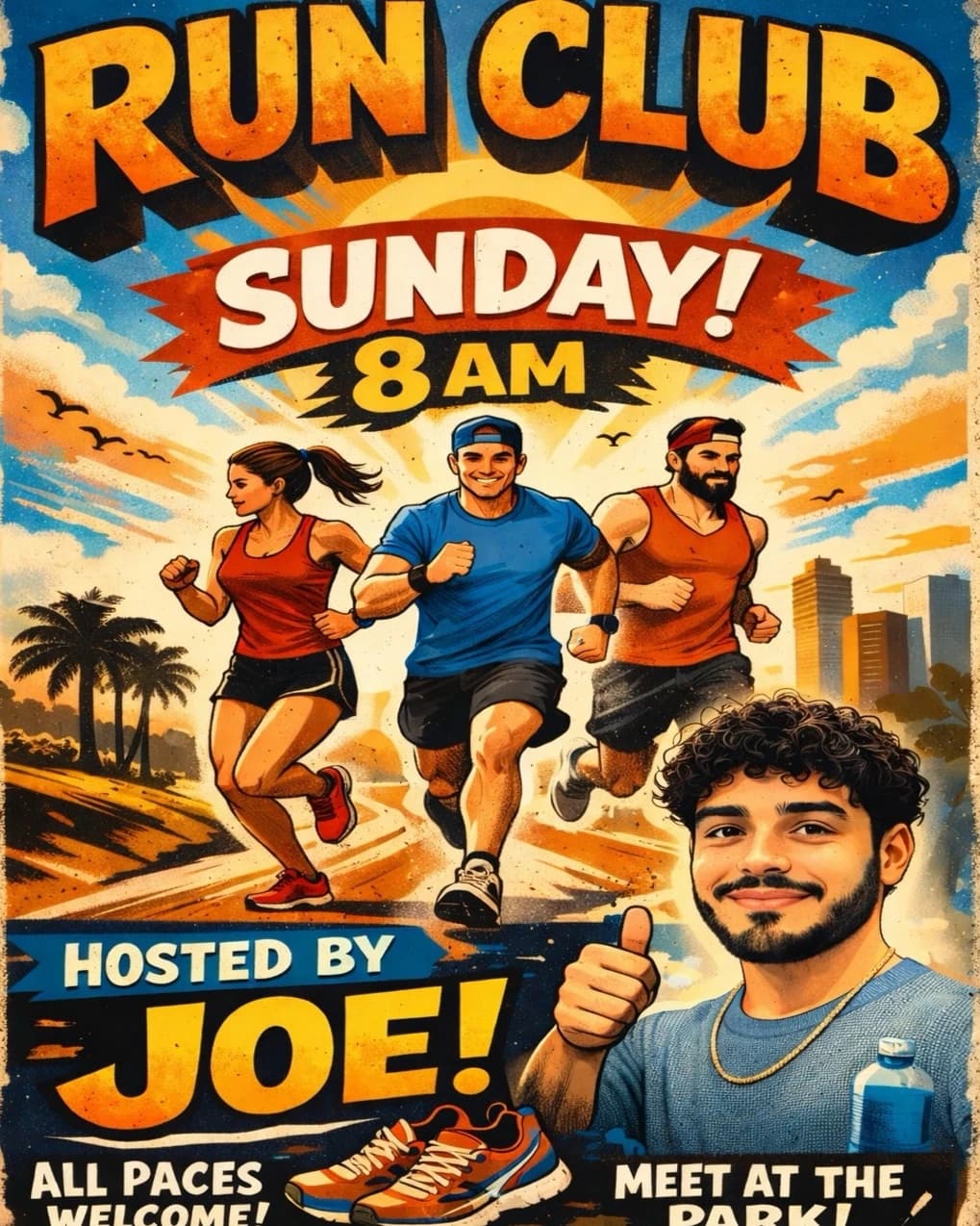 Sunday Strides hosted by Stride Society — run clubs in Miami