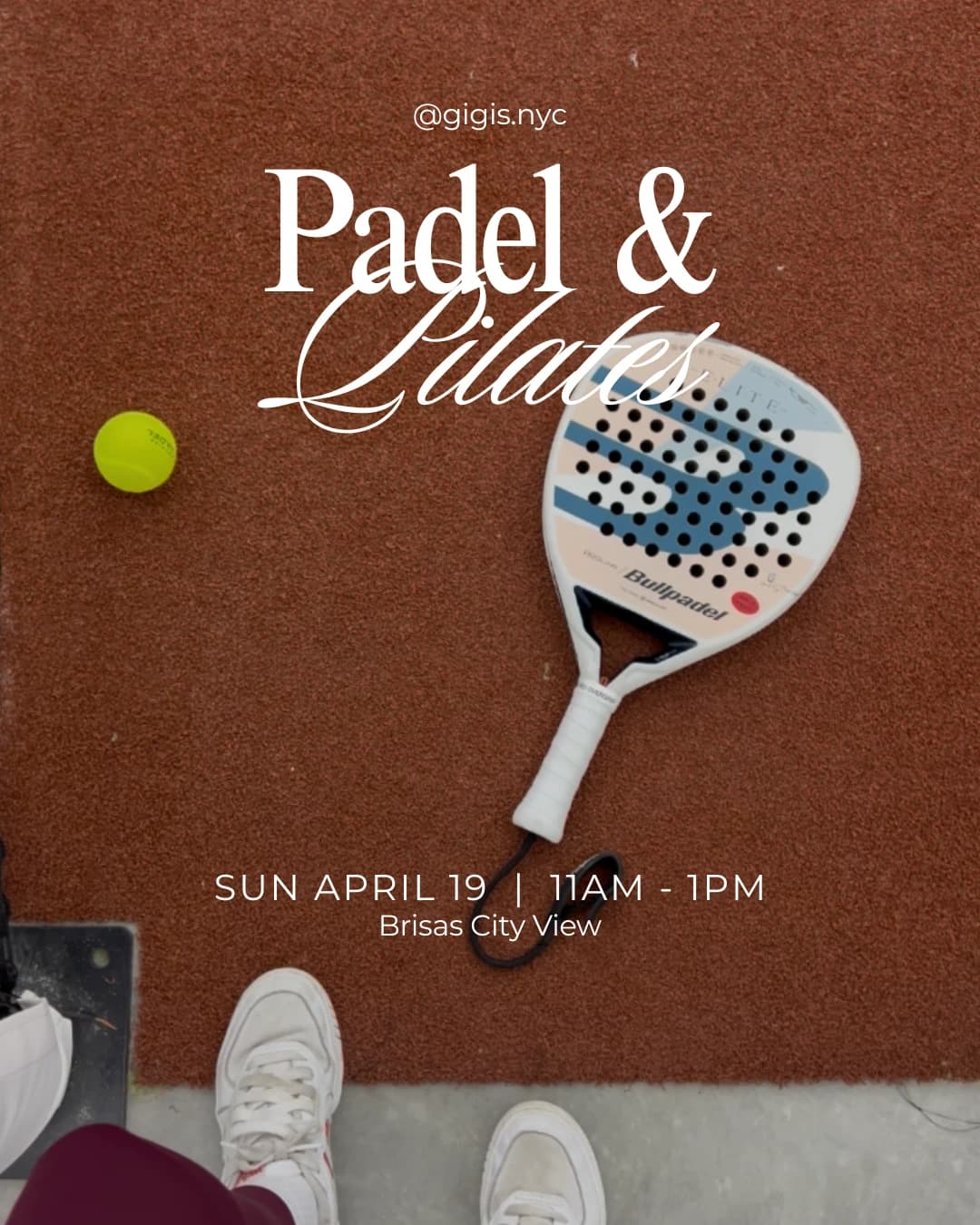 Padel & Pilates hosted by Gigi's NYC — pilates classes in Freehold