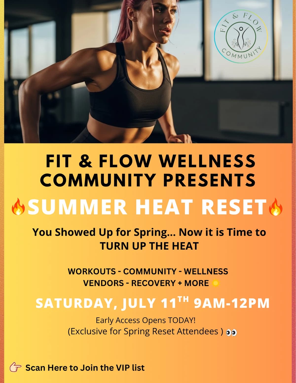 FIT & FLOW COMMUNITY SUMMER HEAT RESET hosted by The Mom Life Fitness  — wellness events in Deerfield Beach