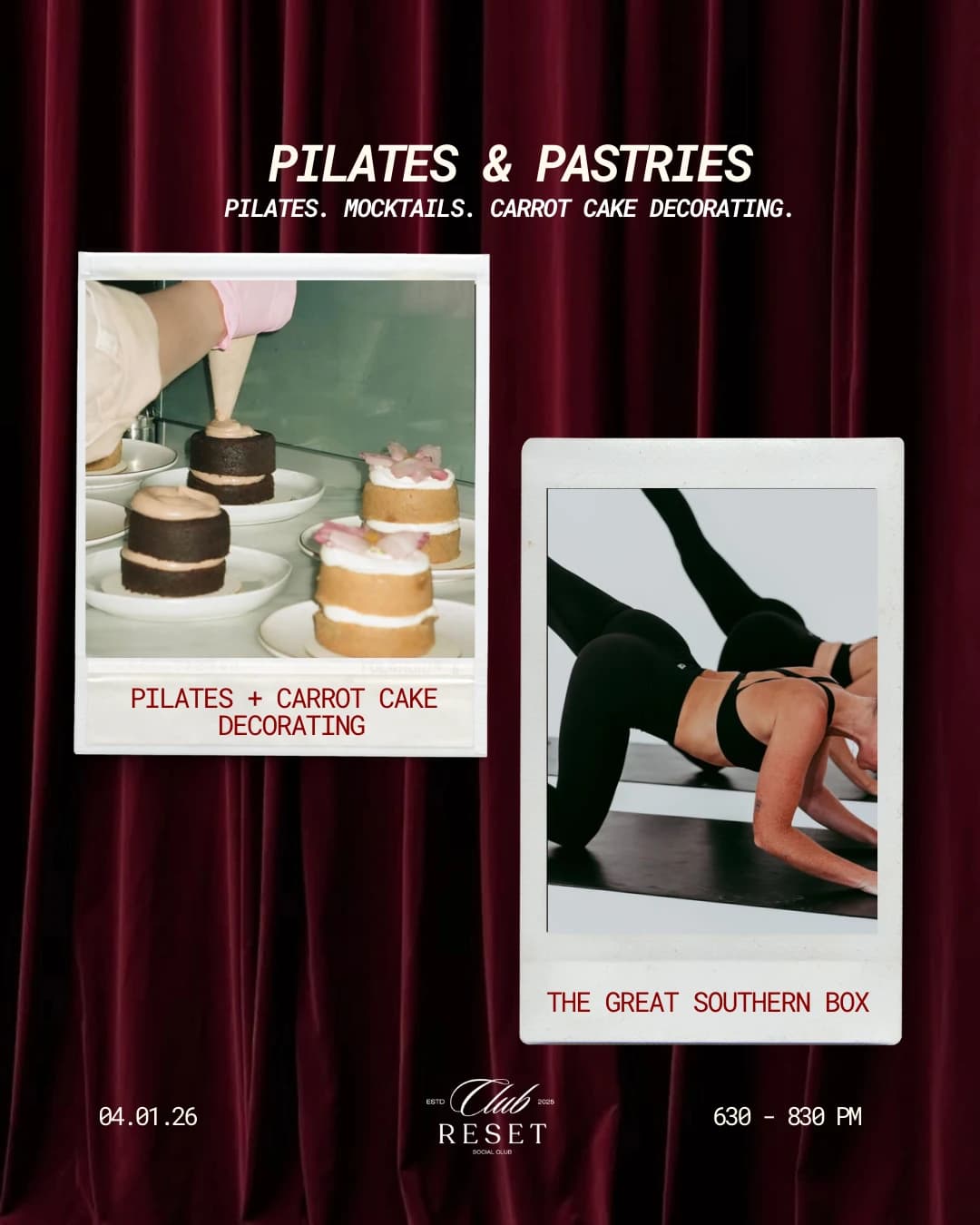 Pilates & Pastries  hosted by The Reset Lab — workshops in Orlando