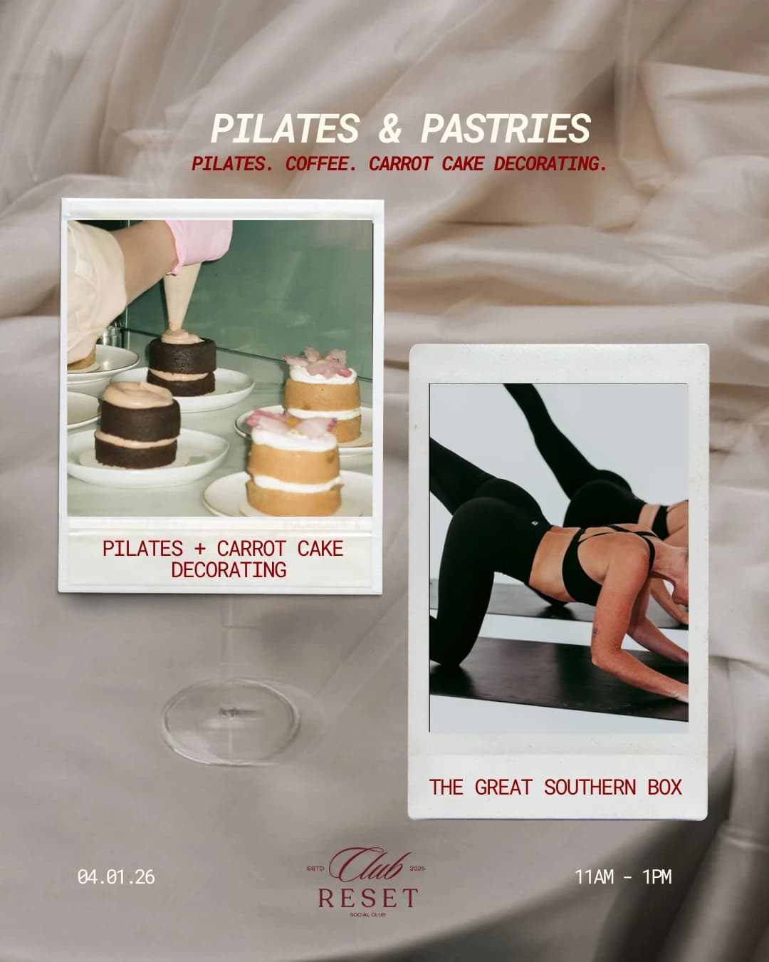 Pilates & Pastries hosted by The Reset Lab — pilates classes in Orlando
