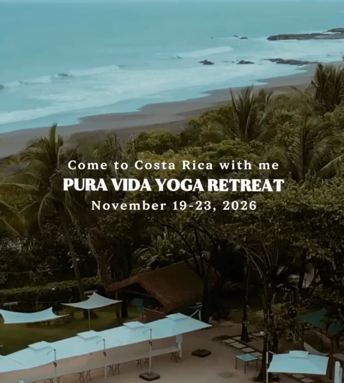 Pura Vida Yoga Retreat 2026 | Nosara, Costa Rica hosted by Yogawithmaria — yoga classes in Nosara