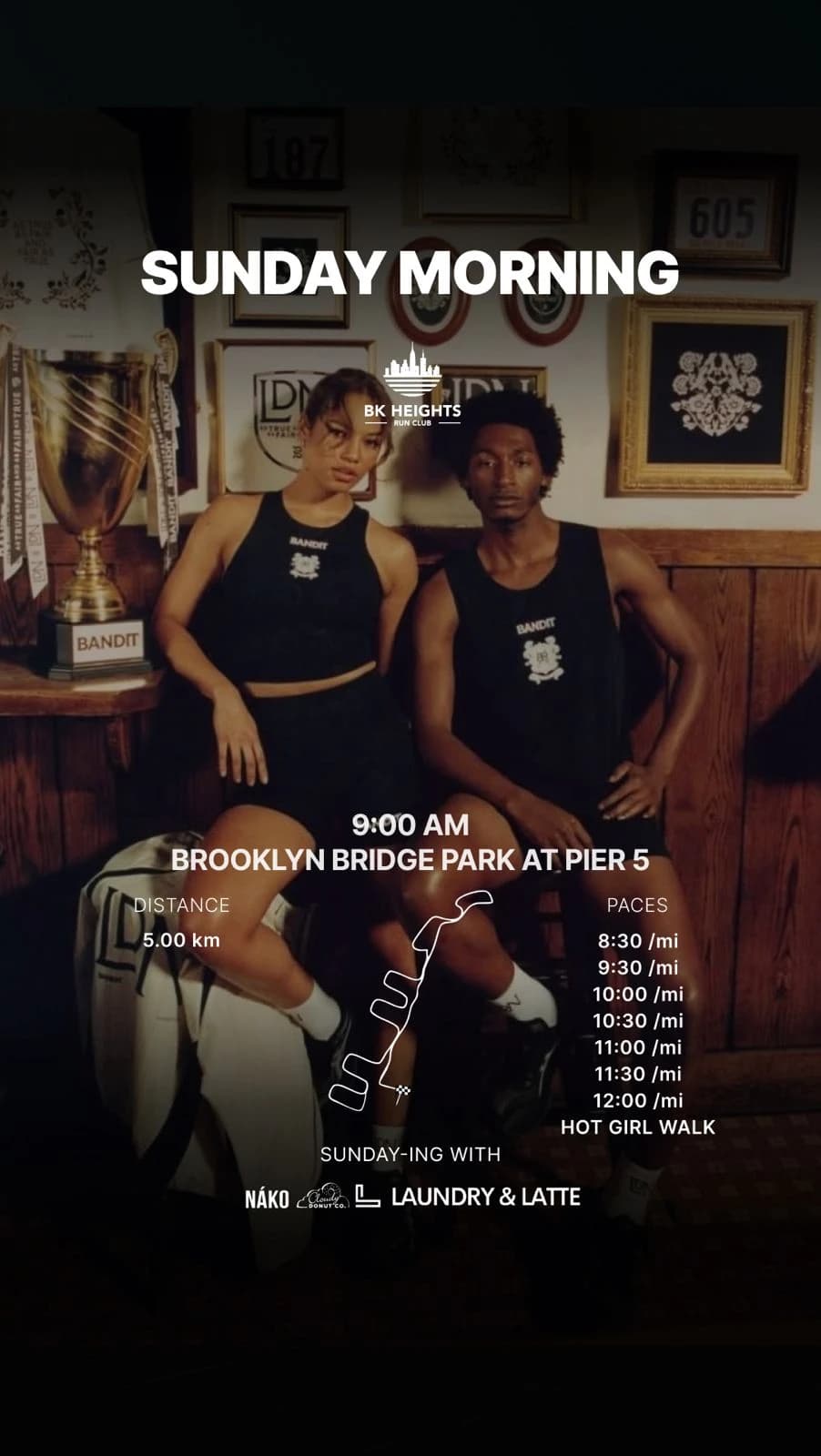 Sunday Morning Run hosted by Brooklyn Heights Run Club — run clubs in Freehold