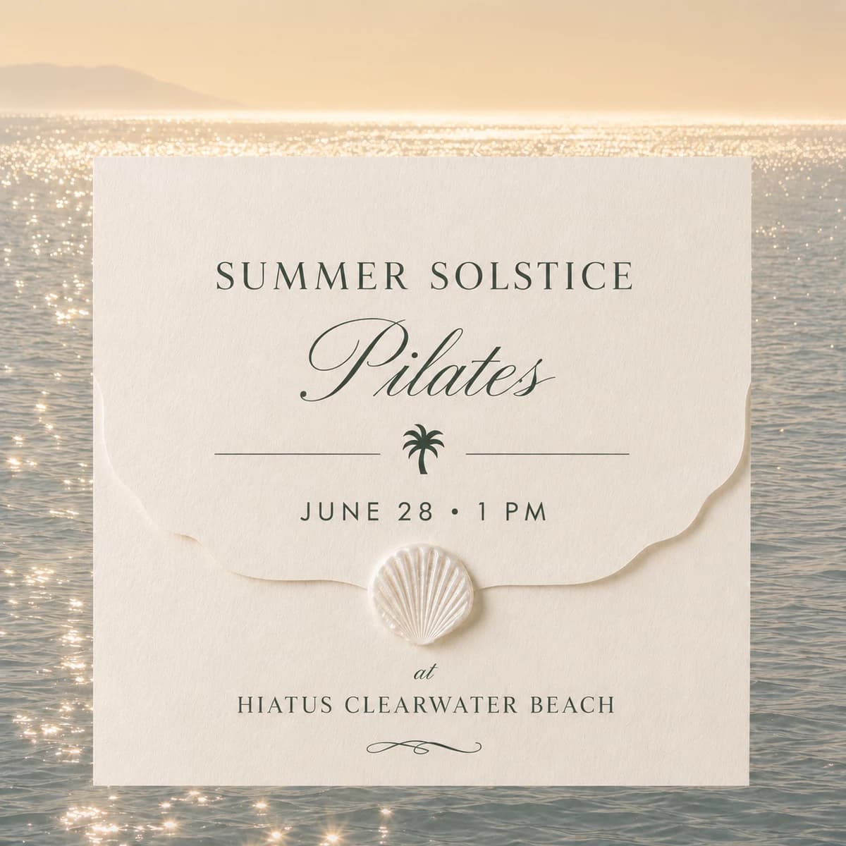 Summer Solstice PIlates hosted by Gaby Lora — pilates classes in Clearwater
