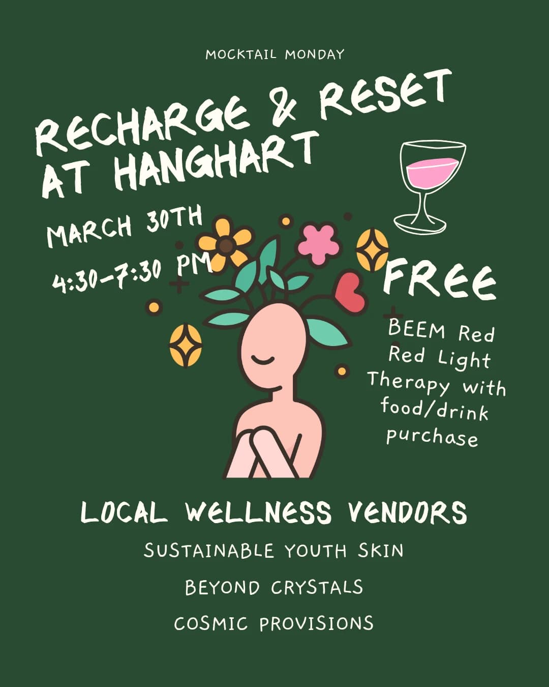 Recharge & Reset hosted by Hanghart — wellness events in Austin