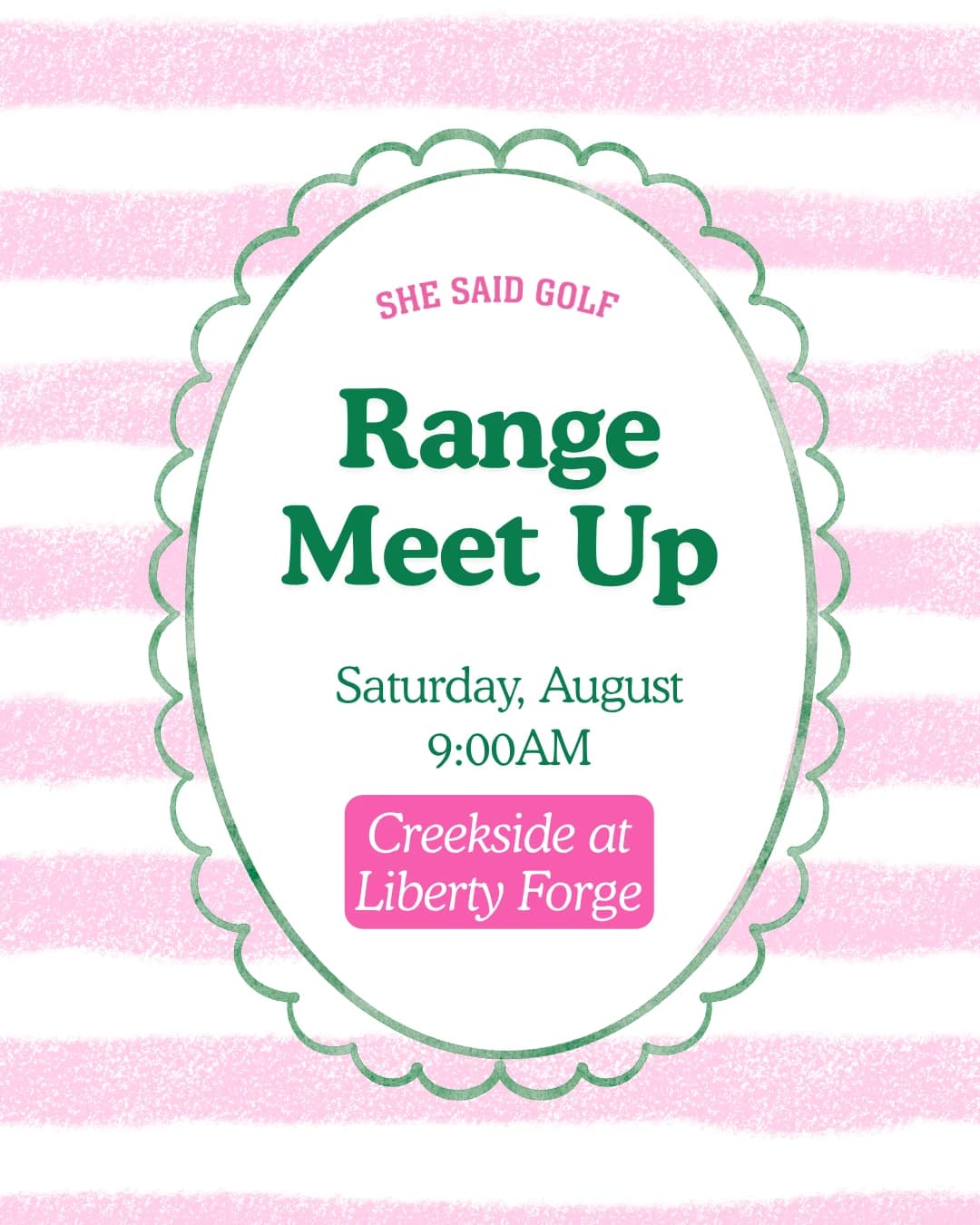 August Range Meet Up hosted by She Said Golf Pennsylvania — team sports in Mechanicsburg