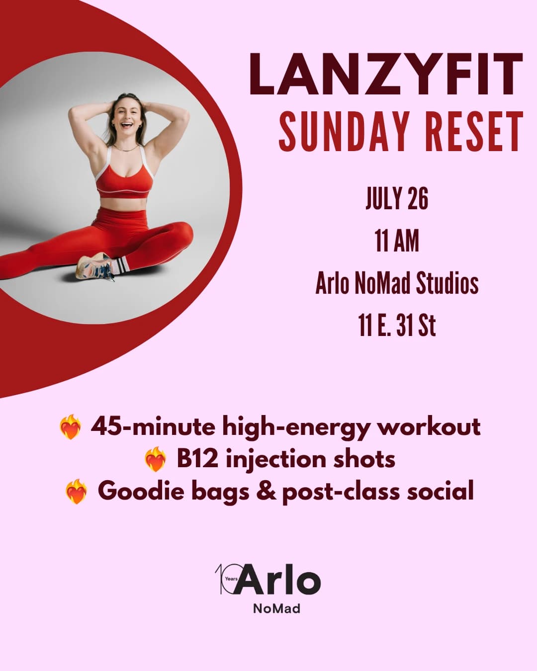 Sunday Reset with LANZYFIT hosted by LANZYFIT — dance classes in New York