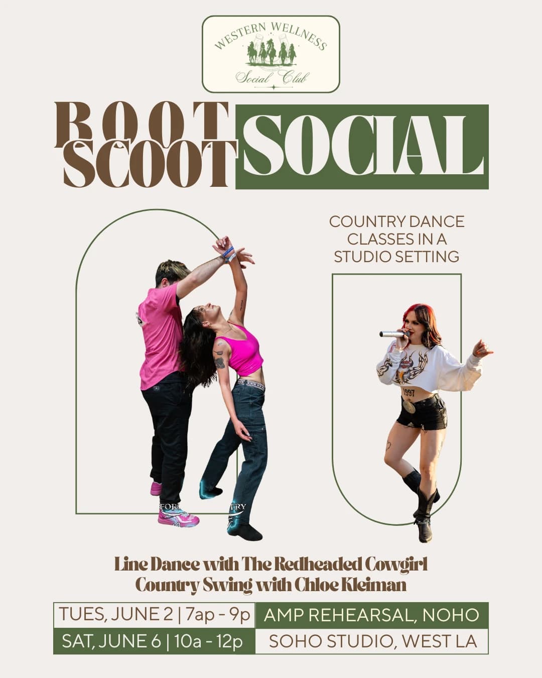 Boot Scoot Social hosted by Western Wellness Social Club — dance classes in Los Angeles