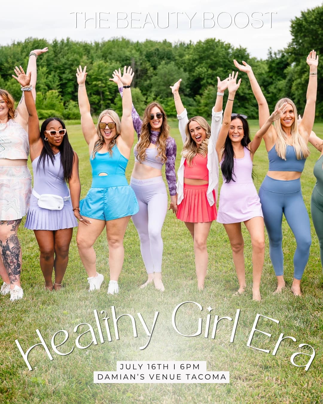 Healthy Girl Era hosted by The Beauty Boost Tacoma — yoga classes in Tacoma