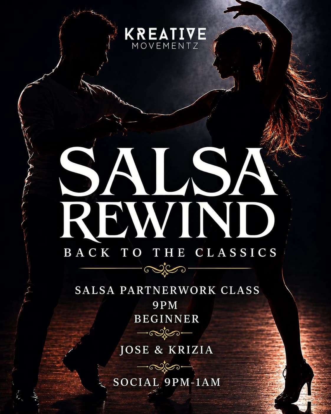 Salsa Rewind hosted by Kreative Movementz — dance classes in Orlando