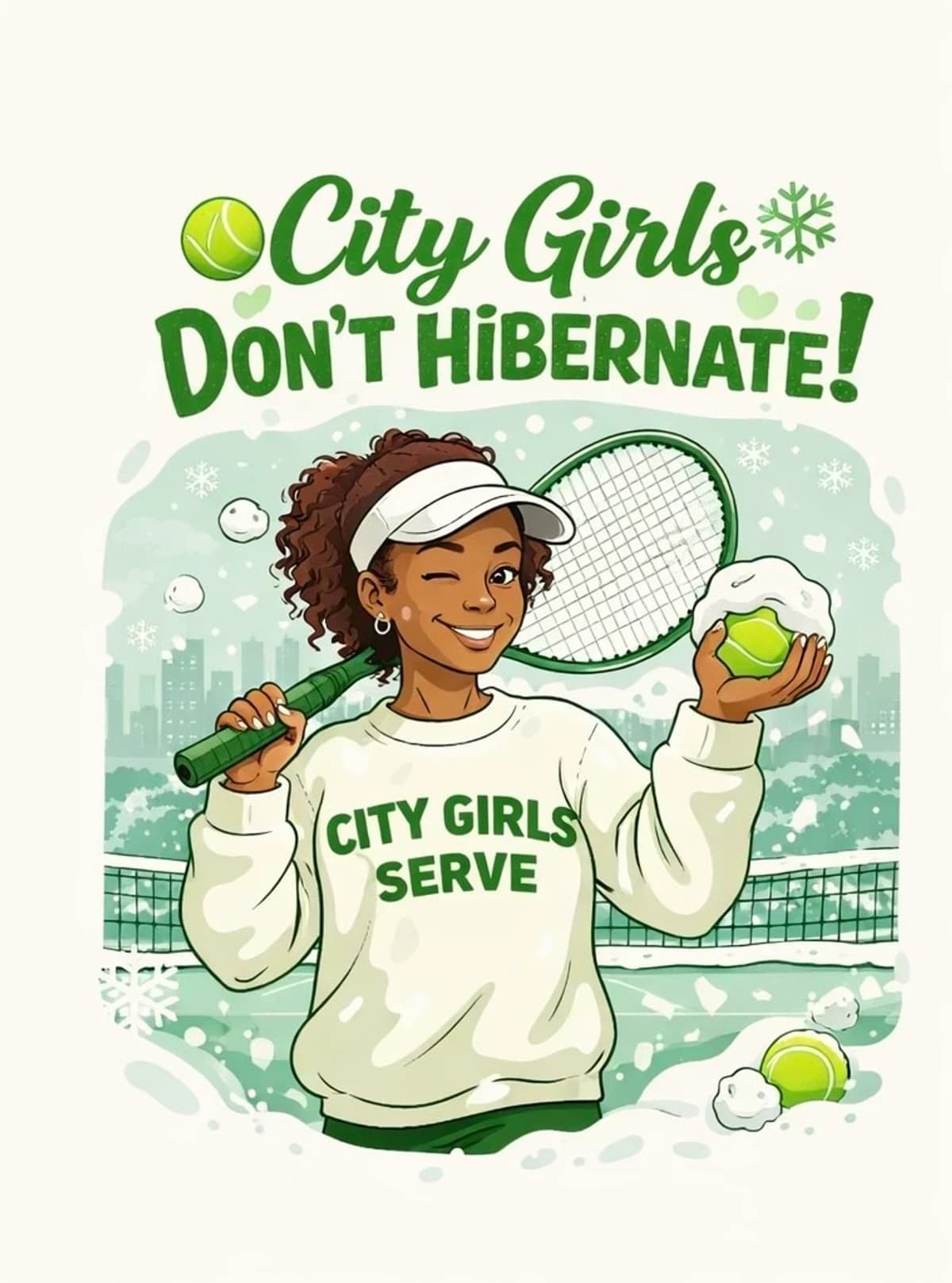 City Girls Don’t Hibernate: Soft Serve Series  hosted by City Girls Serve — racket sports in College Park