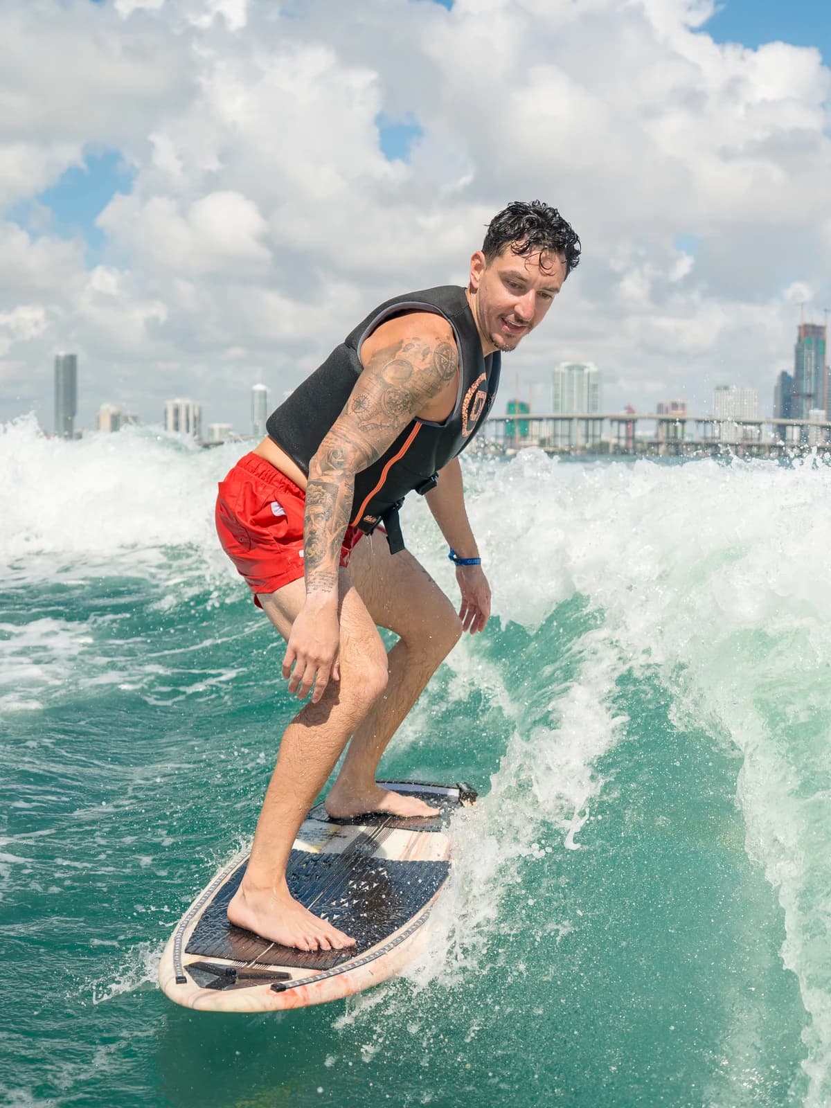 Wakesurfing Morning Social Meetup hosted by Brickell & Downtown Miami Living — outdoor activities in Miami