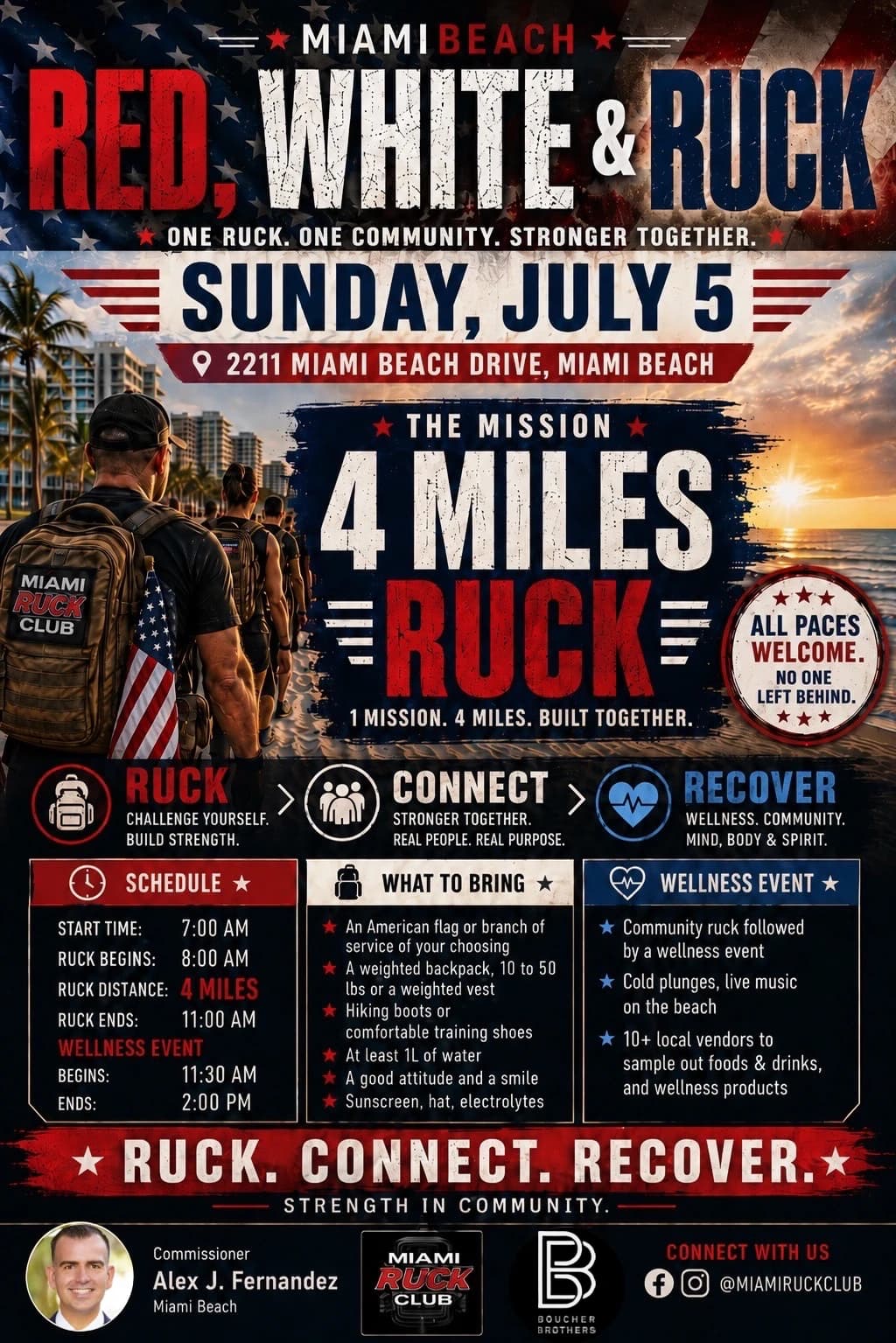 MRC 2 YR x AMERICA 250th hosted by MiamiRuckClub — social events in Miami Beach