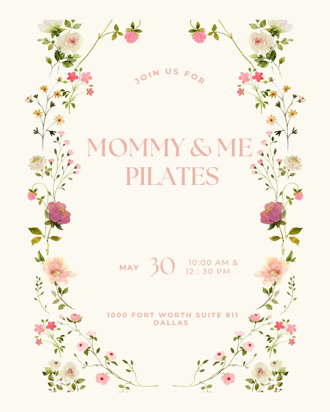 Mommy and me Pilates  hosted by RosaPilates — pilates classes in Dallas