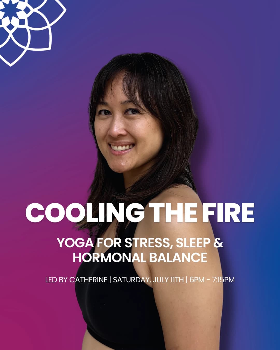 Cooling the Fire 🔥 Yoga for Stress, Sleep, & Hormonal Balance hosted by My Vinyasa Practice — yoga classes in Austin
