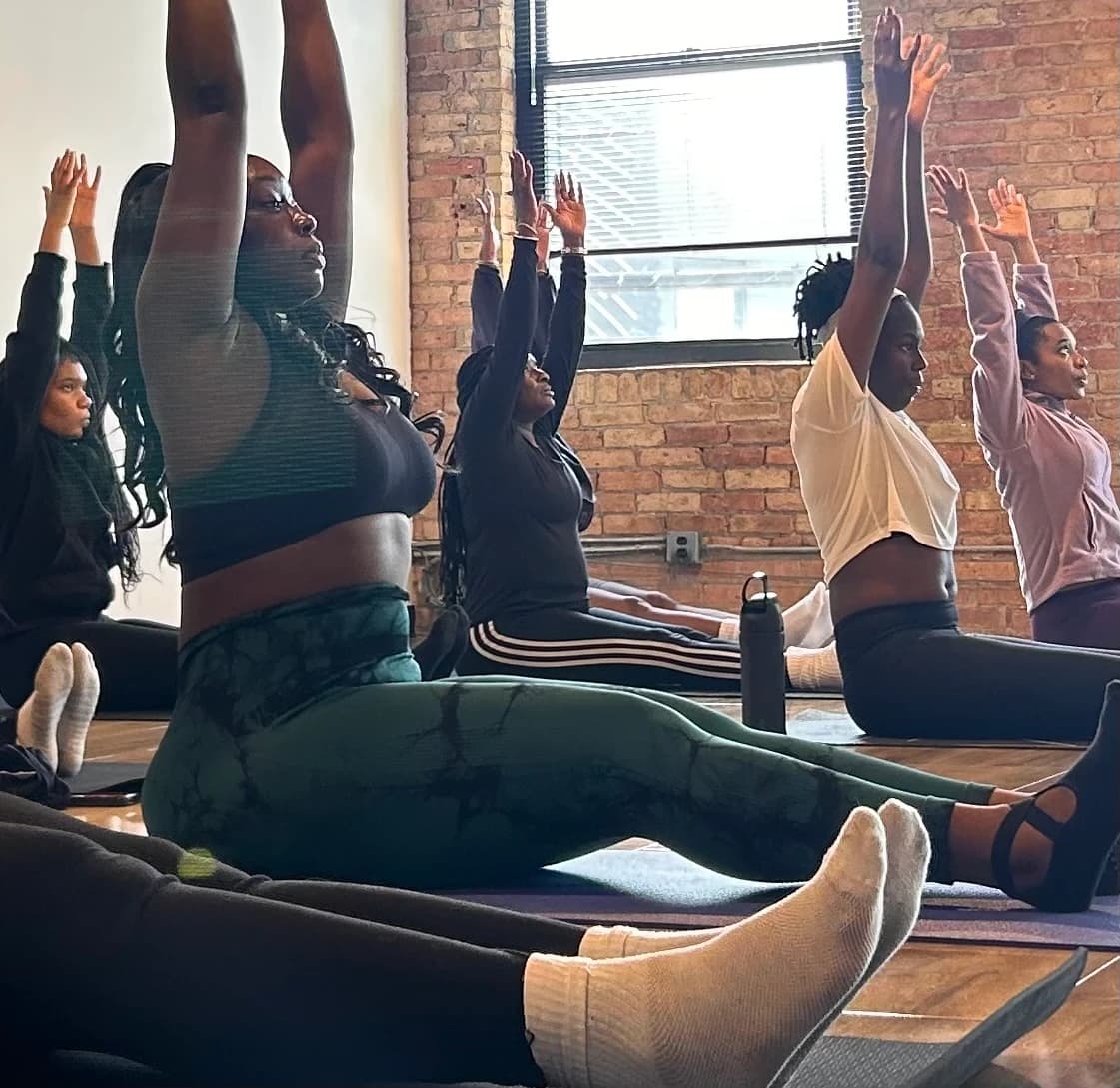 R&B Yoga Slow Flow  hosted by Lure to yoga — yoga classes in Chicago