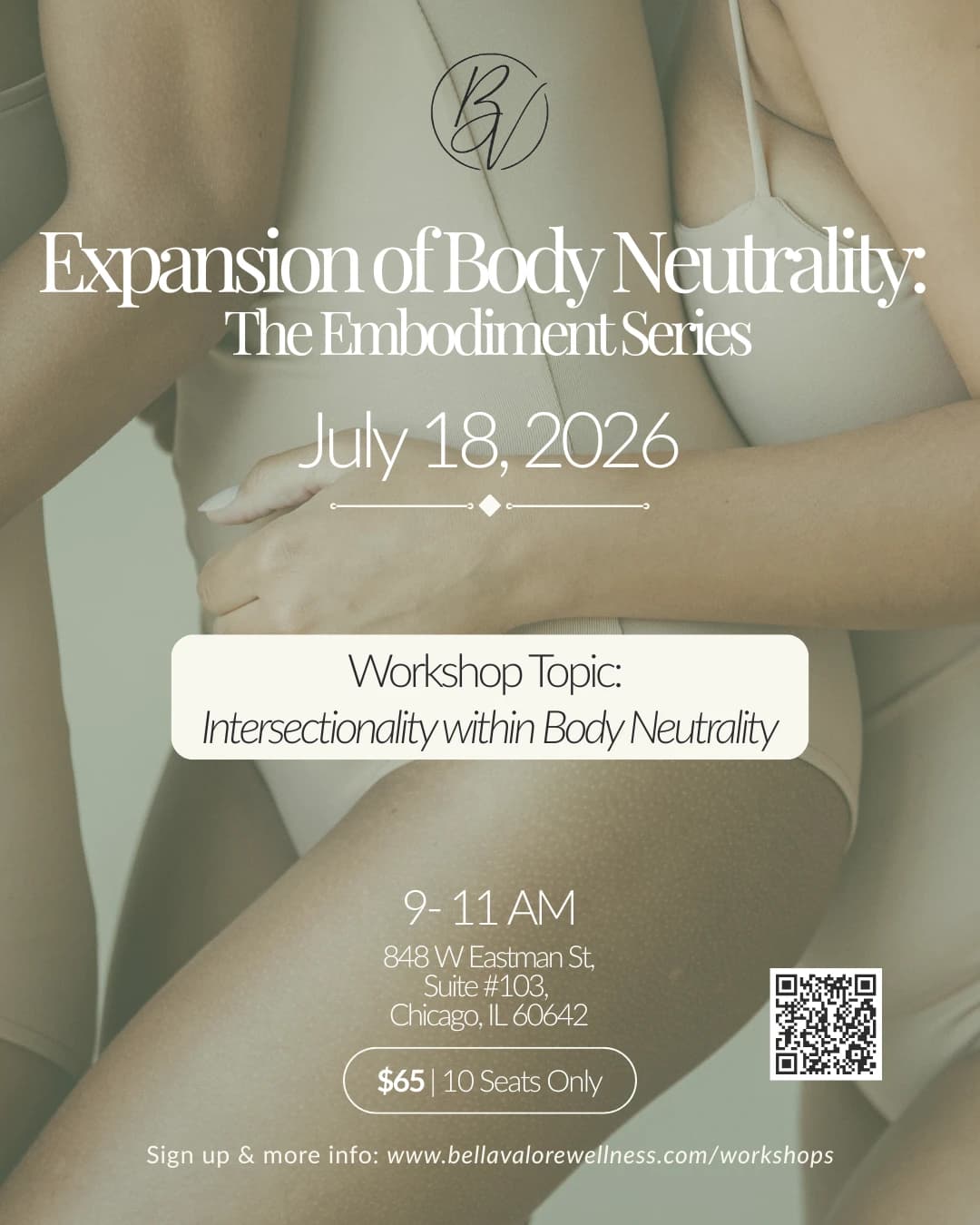Intersectionality within Body Neutrality - The Expansion of Body Neutrality: The Embodiment Workshop Series hosted by Bella Valore Wellness — workshops in Chicago