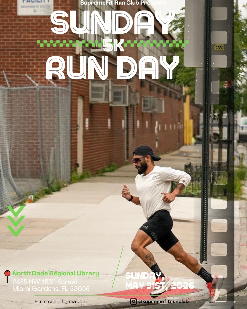 Sunday Run Day hosted by SupremeFit Run Club — run clubs in Miami