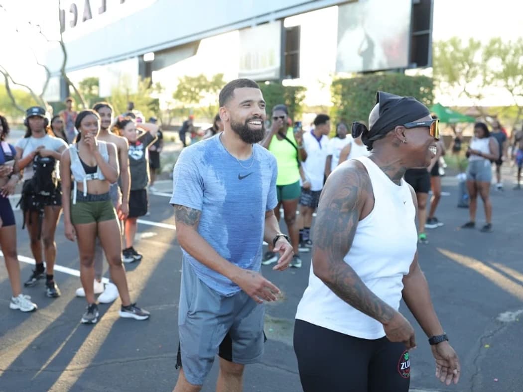 BLK Sunset Run Club hosted by BLK AZ Run  — yoga classes in Tempe