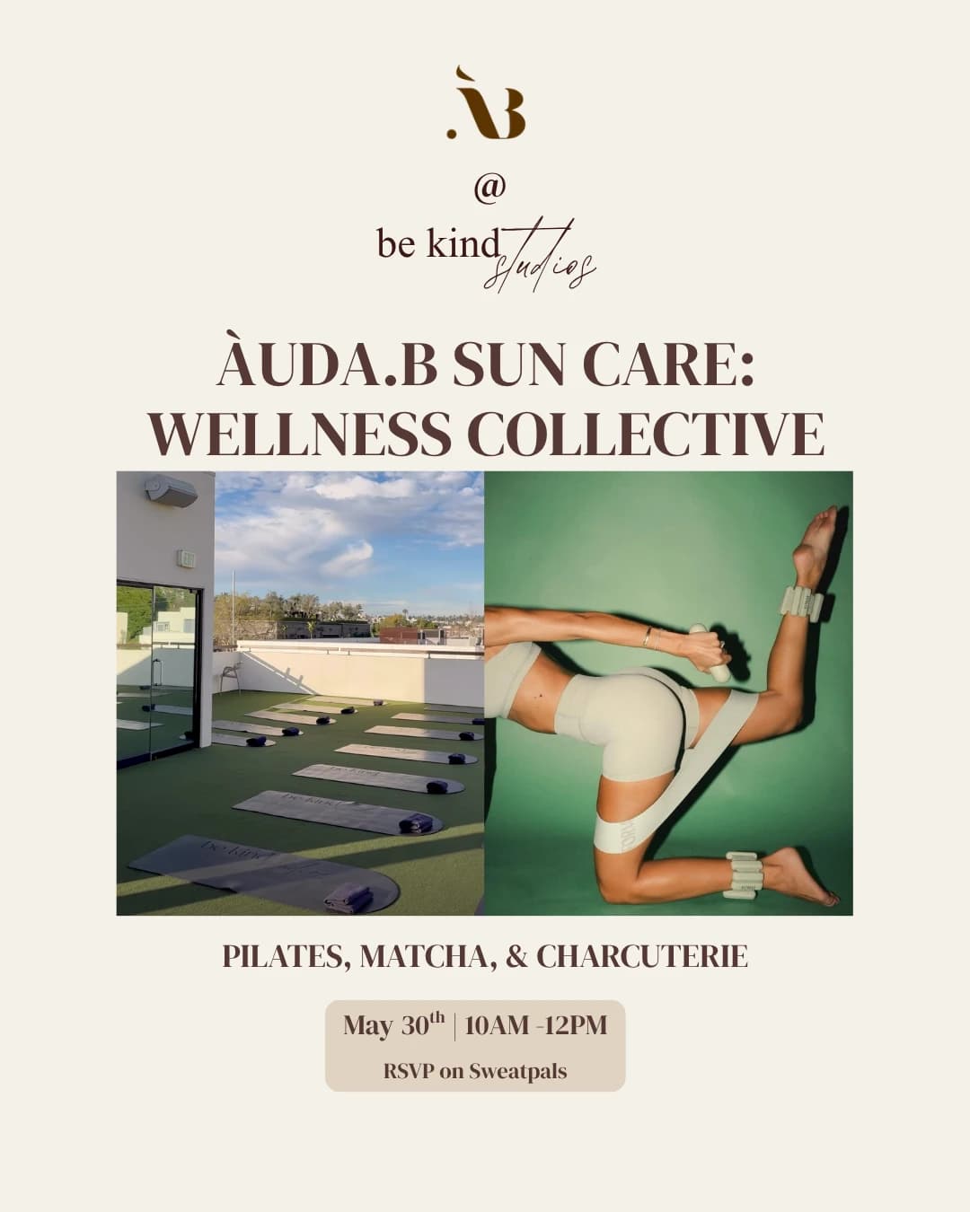 Glow Strong: A Pilates & Sun Wellness ExperienceAuda.B Pilates × Melanoma Research Foundation hosted by Àuda.B Wellness Collective  — wellness events in Los Angeles