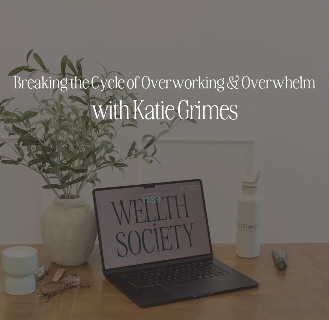 Breaking the Cycle of Overworking & Overwhelm hosted by Wellth Society — workshops in Boston