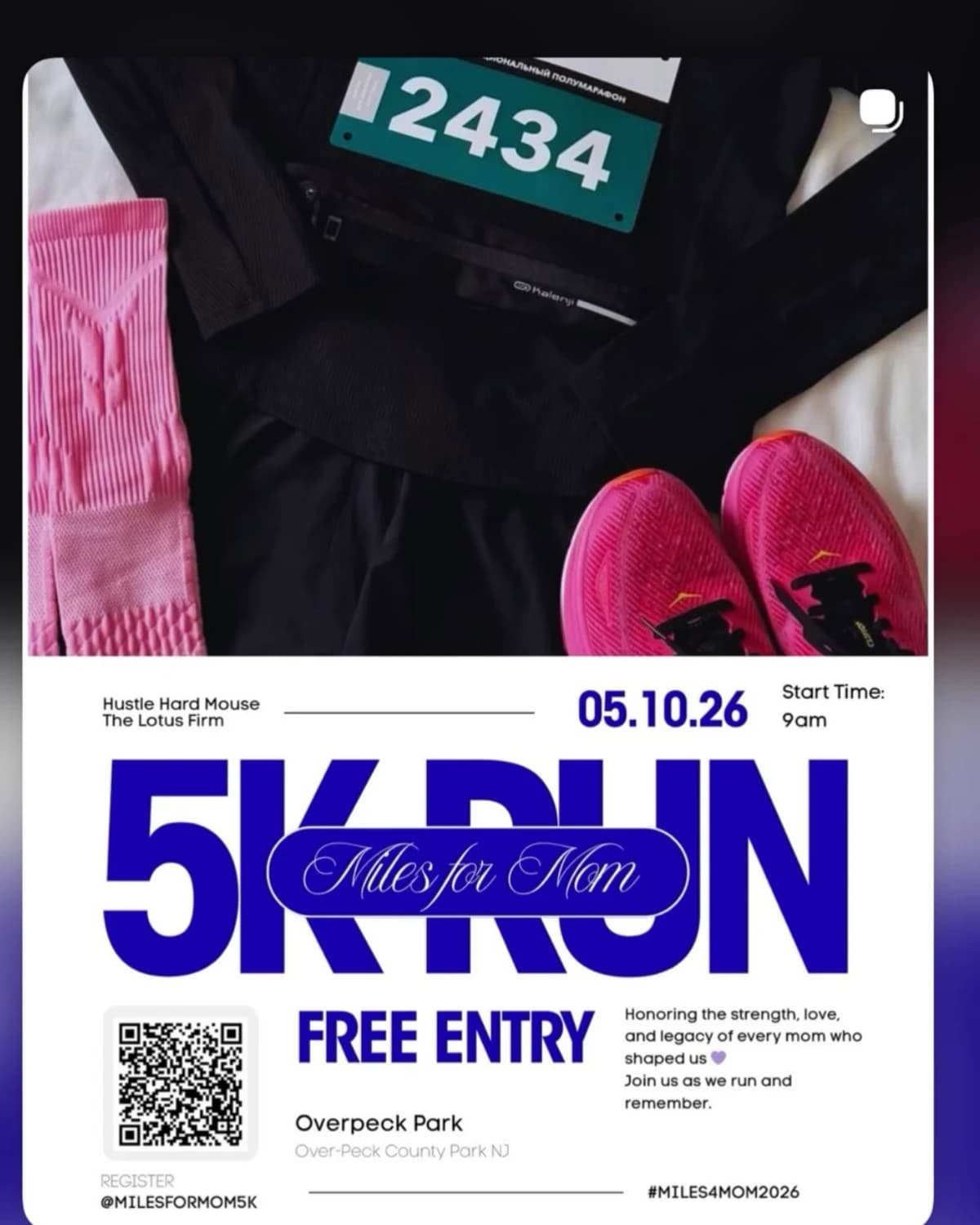 Miles For Mom 5k hosted by Miles4Mom — run clubs in Leonia