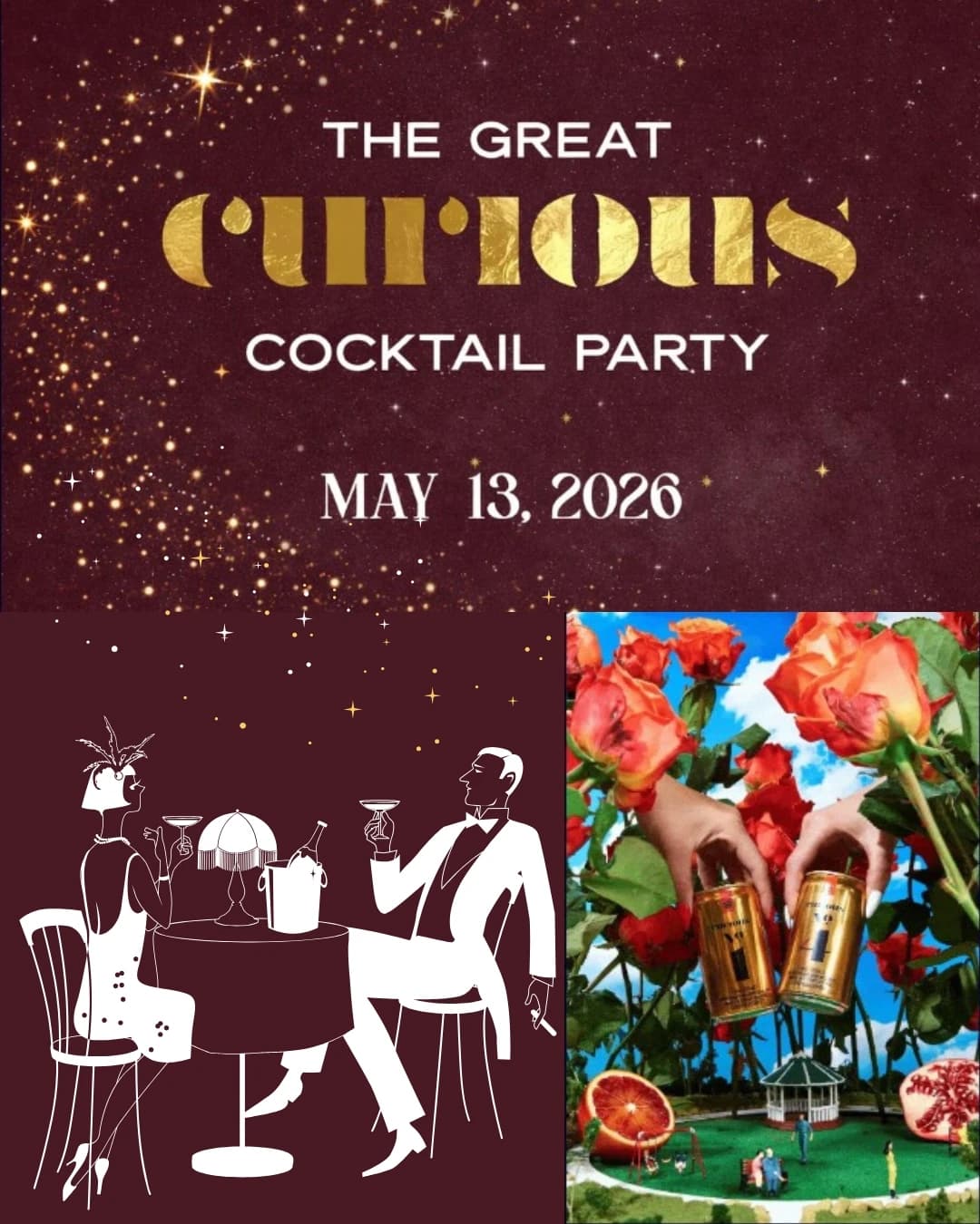 The Great Curious Cocktail Party: A Roaring Booze-Free Bash hosted by Renew Collective — social events in Oakland
