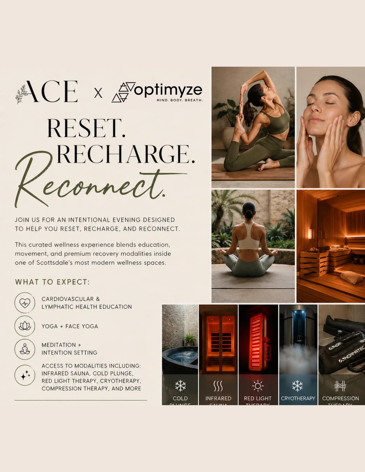 Optimyze & Unwind hosted by Optimyze Scottsdale — yoga classes in Scottsdale