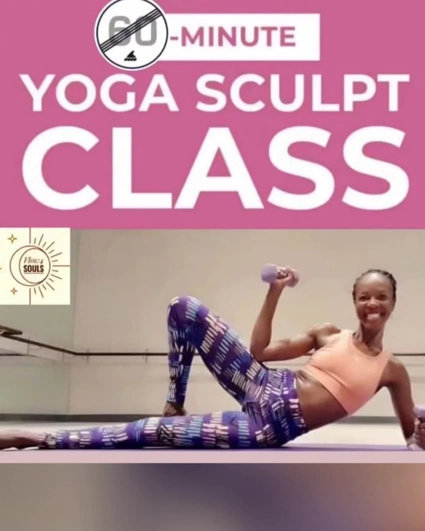 Cosmic Sculpt 60 hosted by Flow4Souls — yoga classes in Los Angeles