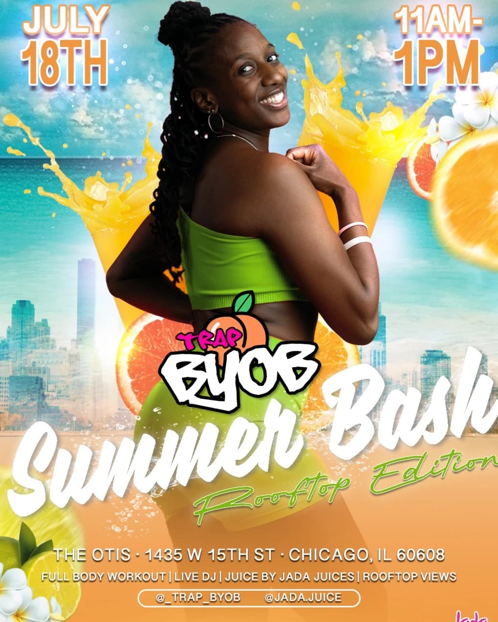 Trap BYOB Rooftop Edition hosted by Trap BYOB — fitness events in Chicago
