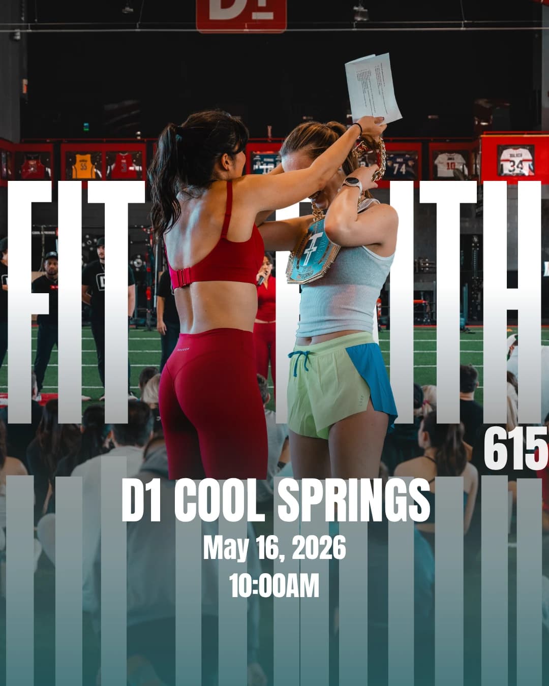 Fit + Faith x D1 Cool Springs hosted by Fit + Faith 615 — wellness events in Franklin