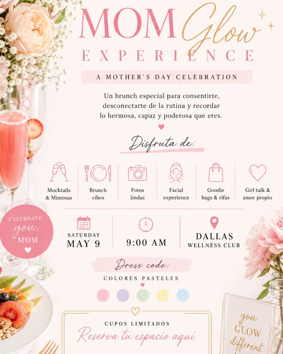 MOM GLOW EXPERIENCE BY DWC hosted by epic momentum — wellness events in Carrollton