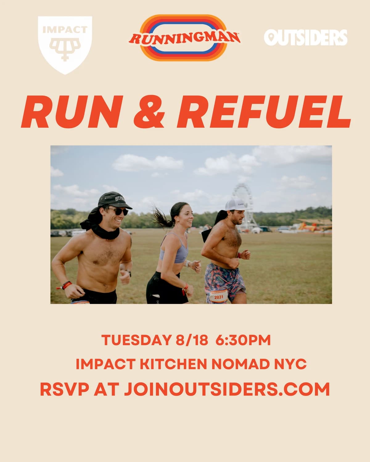 THE MOVE: Run & Refuel NOMAD hosted by OUTSIDERS NYC — run clubs in New York