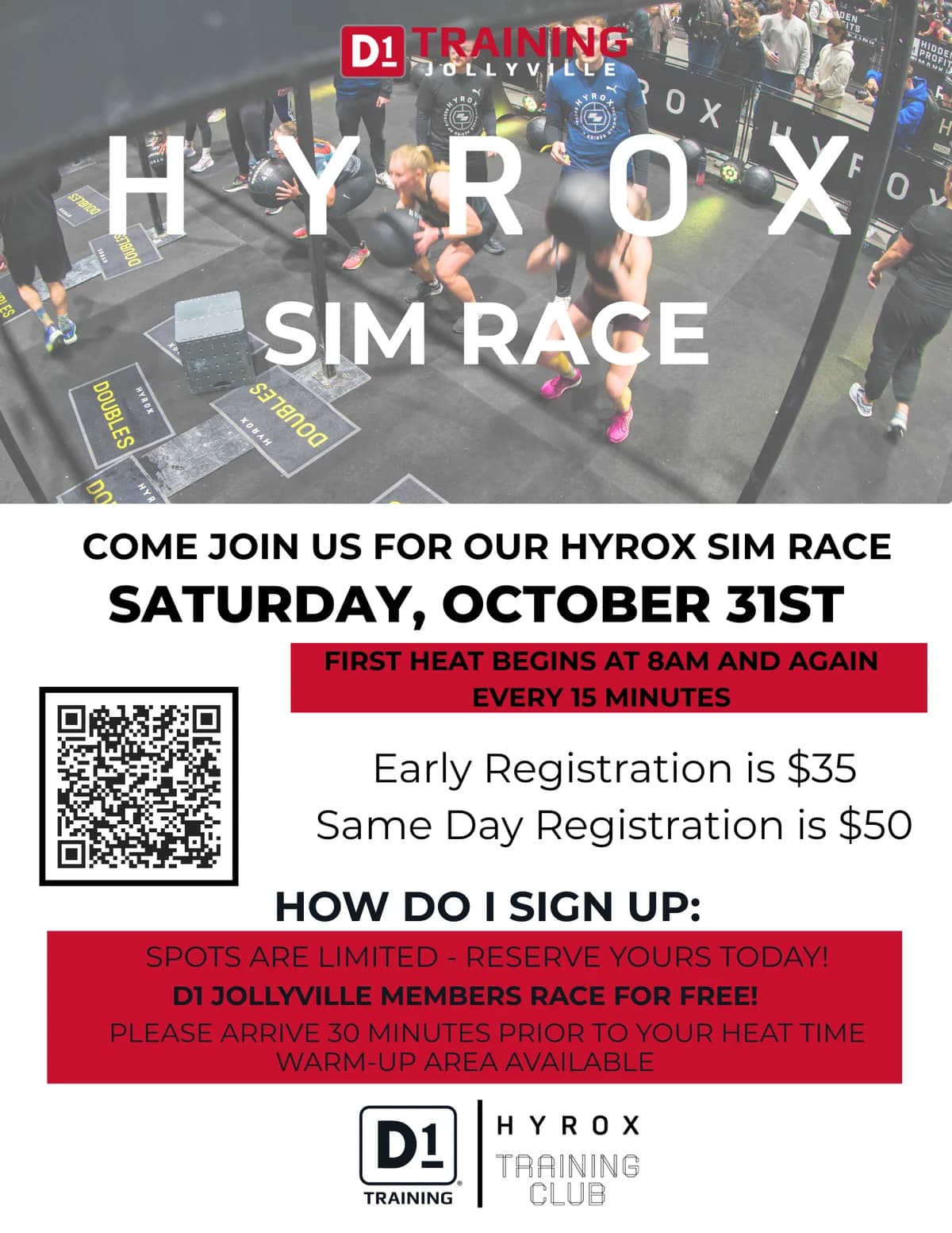 HYROX SIM  hosted by D1 Training Jollyville — fitness events in Austin
