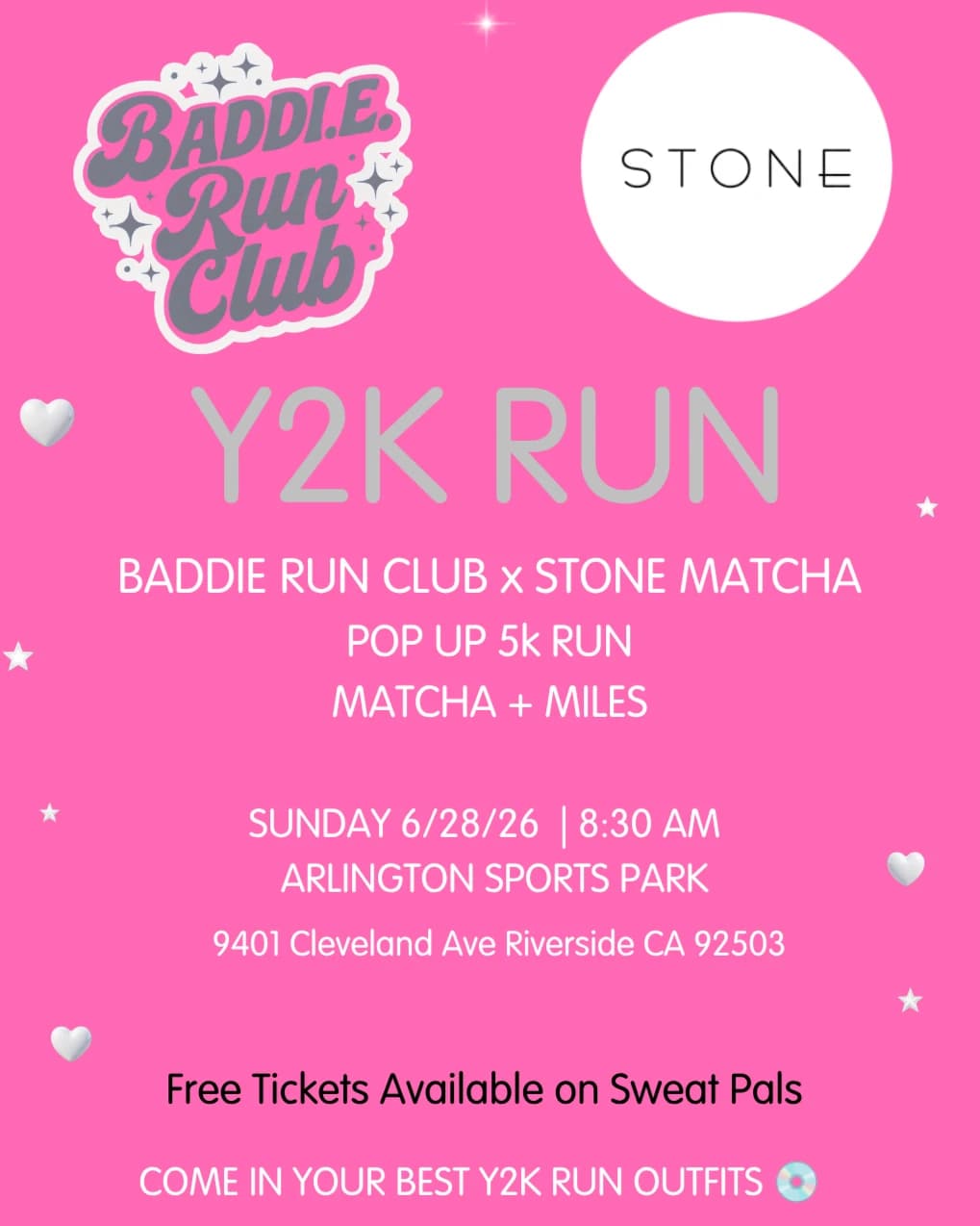Y2K 5K Run  hosted by BADDI.E.RunClub — run clubs in Riverside