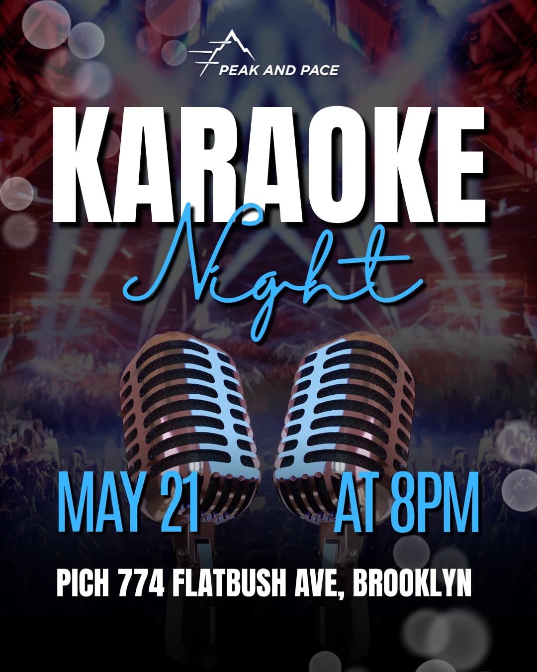 Karaoke Night hosted by Peak and Pace — social events in Brooklyn