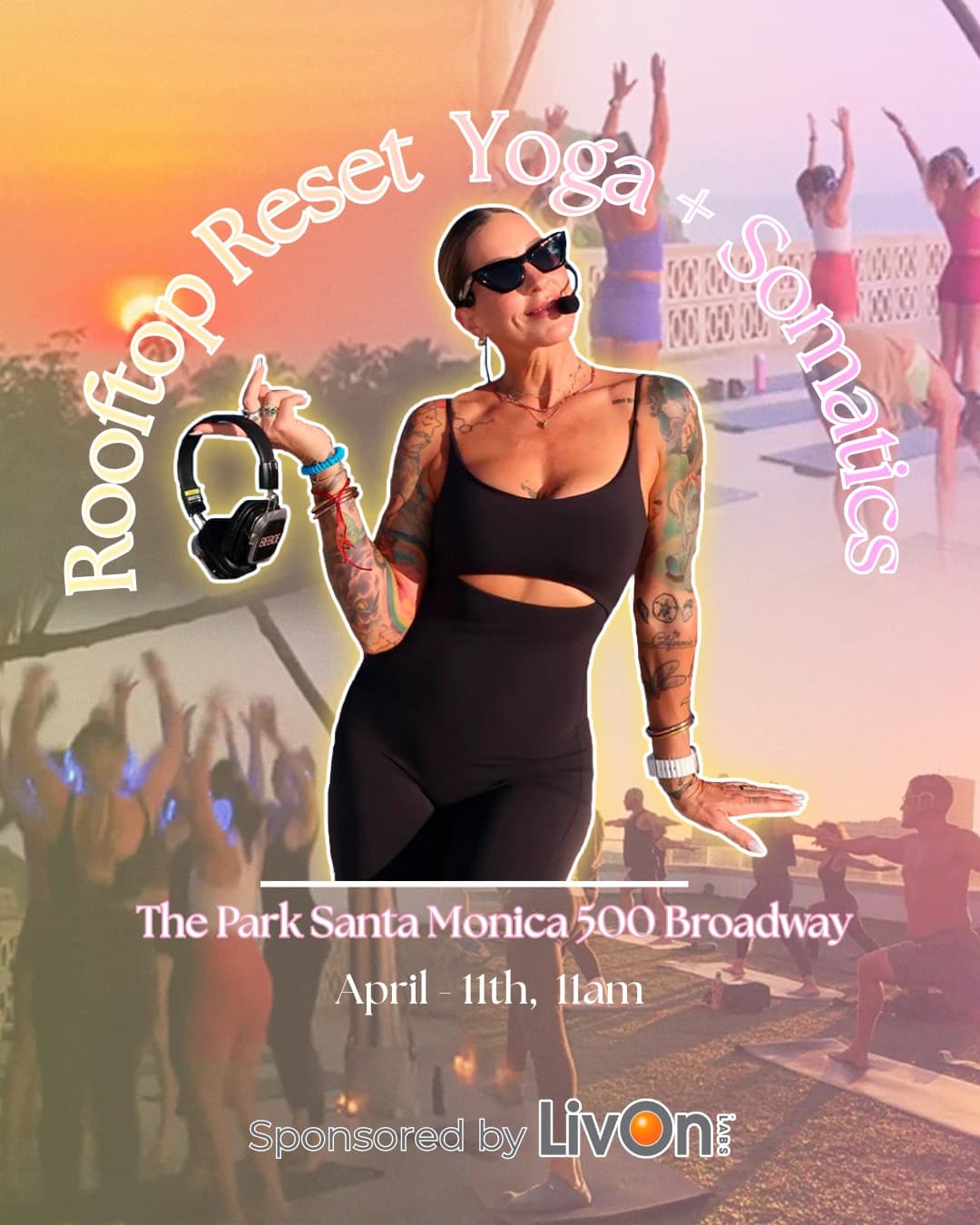 ✨Saturday Rooftop Yoga and Somatics✨   hosted by DOITFORTHEDOPAMINE By Pixie Acia — yoga classes in Santa Monica