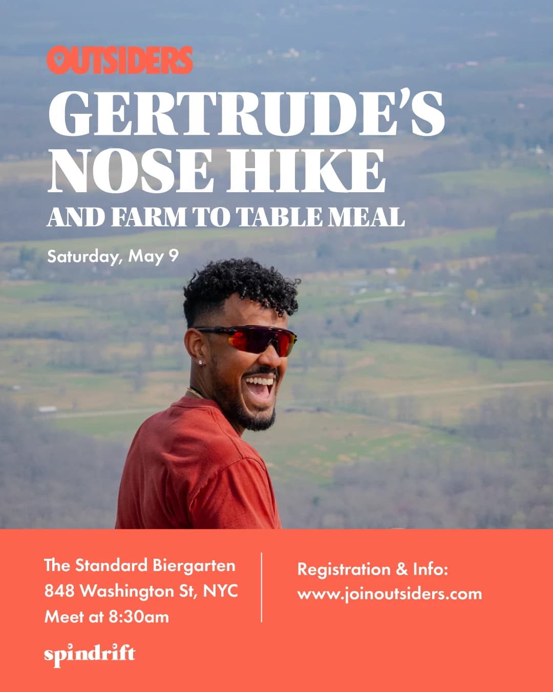 GERTRUDE’S NOSE HIKE & FARM TO TABLE MEAL hosted by OUTSIDERS NYC — outdoor activities in New York