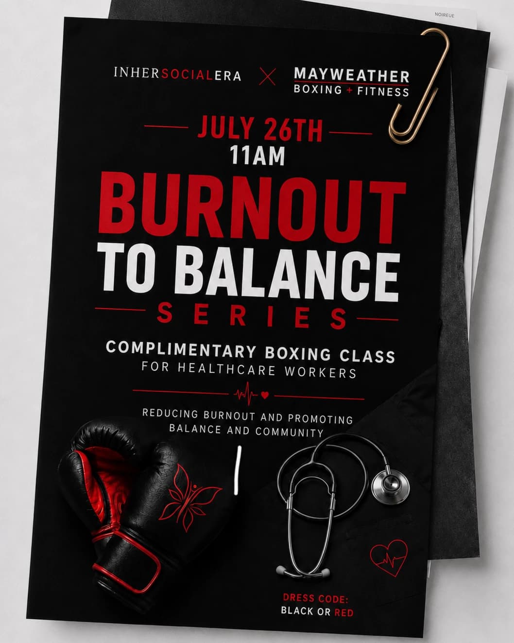 Burnout to Balance: Boxing 🥊 hosted by In Her Social Era  — martial arts in Oviedo