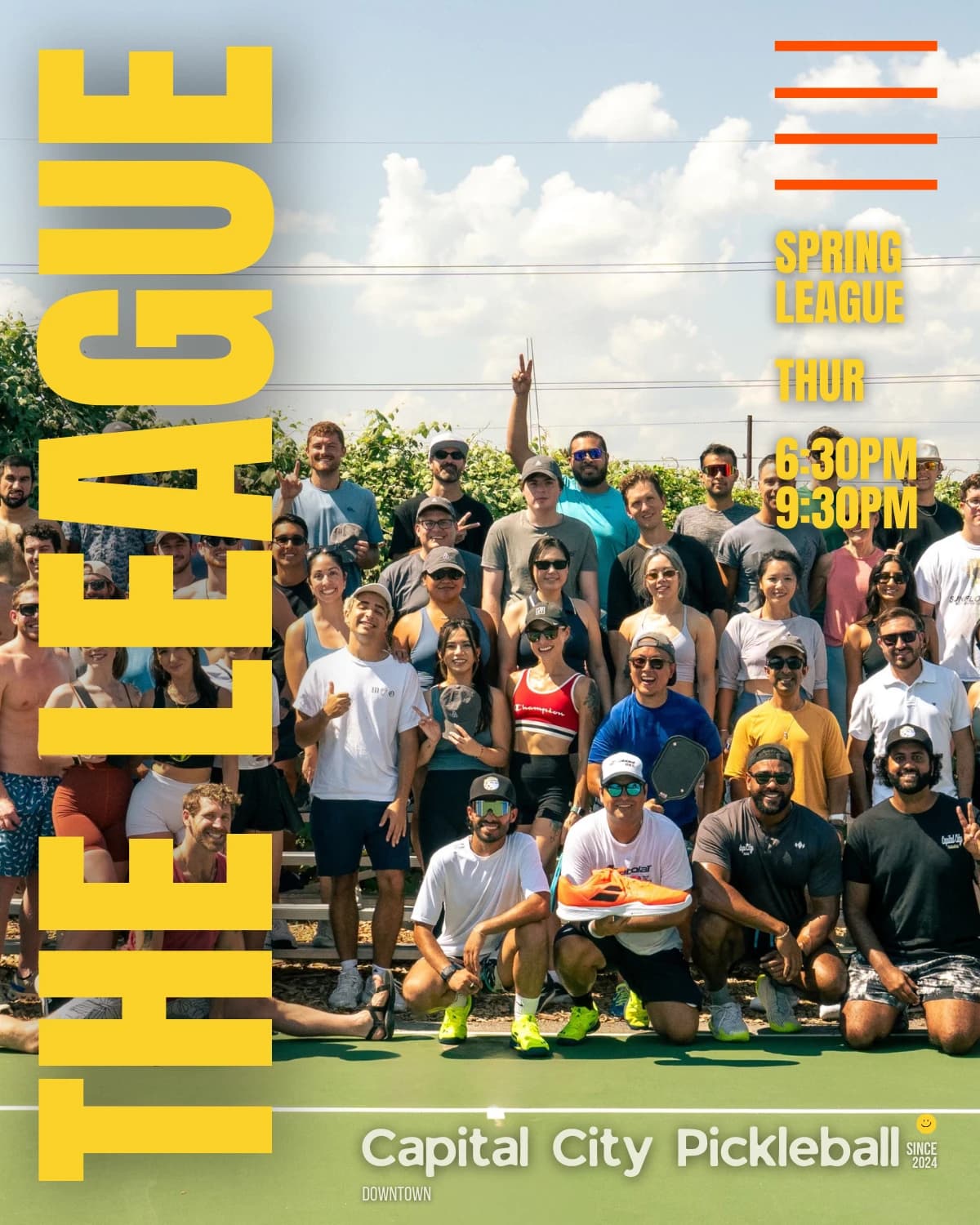 THE LEAGUE: SPRING EDITION hosted by Capital City Pickleball — racket sports in Austin